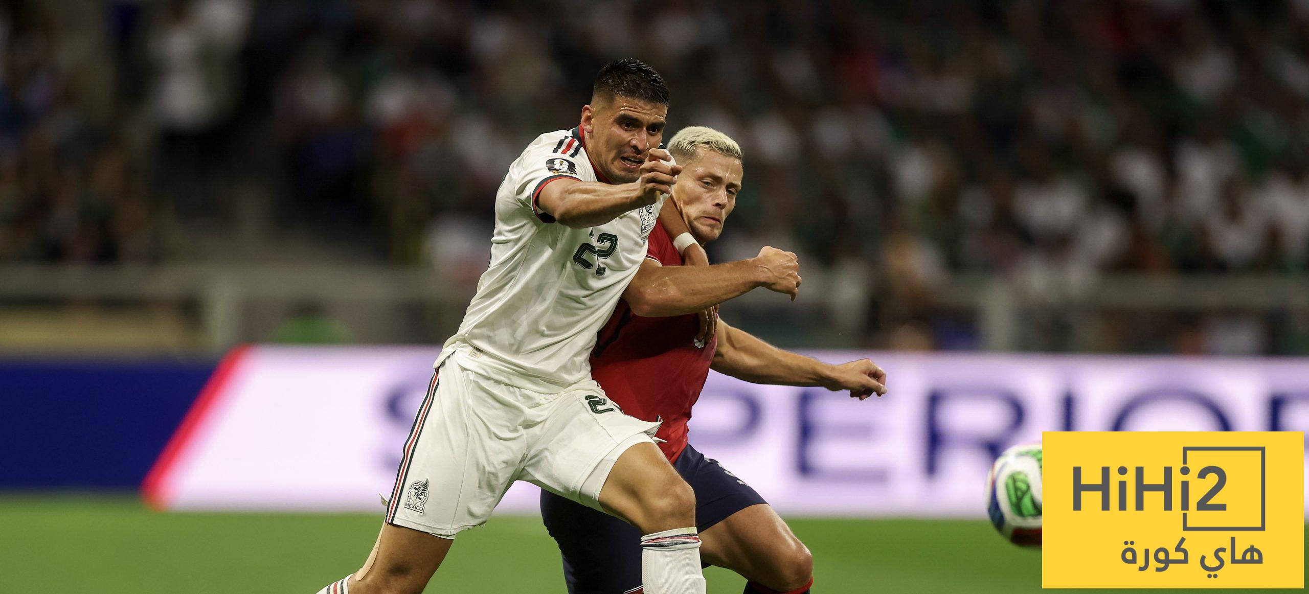 موقع الملاعب : منتخب المكسيك يفتتح التسجيل في شباك التشيك