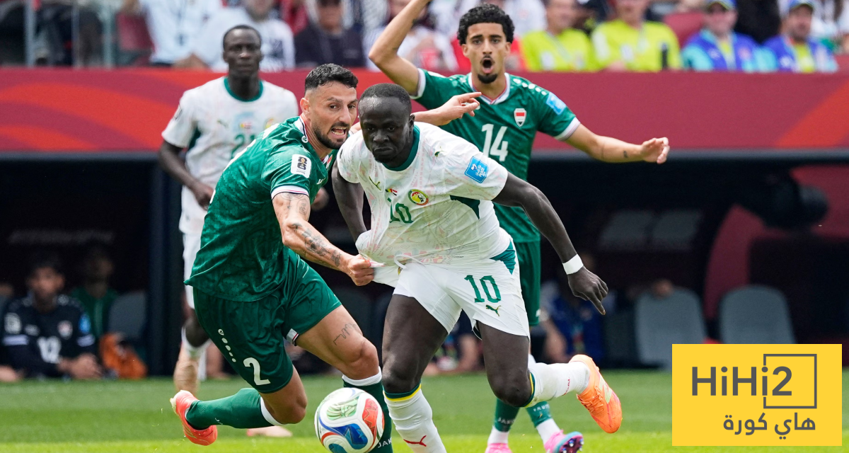 في الكورة : الشوط الأول – السنغال تتقدم على العراق بهدف نظيف