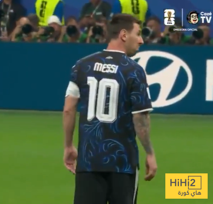 صور : تسريب جديد .. ماذا دار بين ميسي وبيلينغهام في نصف نهائي كأس العالم ؟