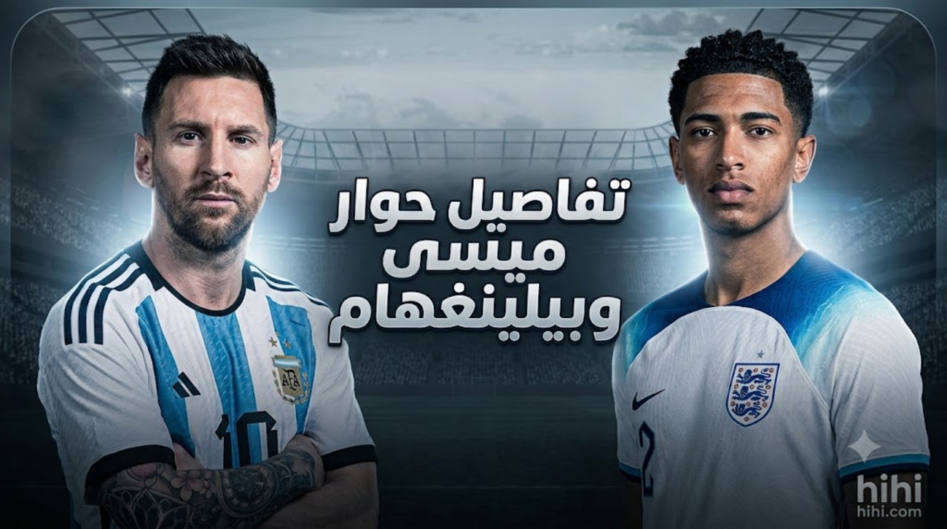 صور : تسريب جديد .. ماذا دار بين ميسي وبيلينغهام في نصف نهائي كأس العالم ؟