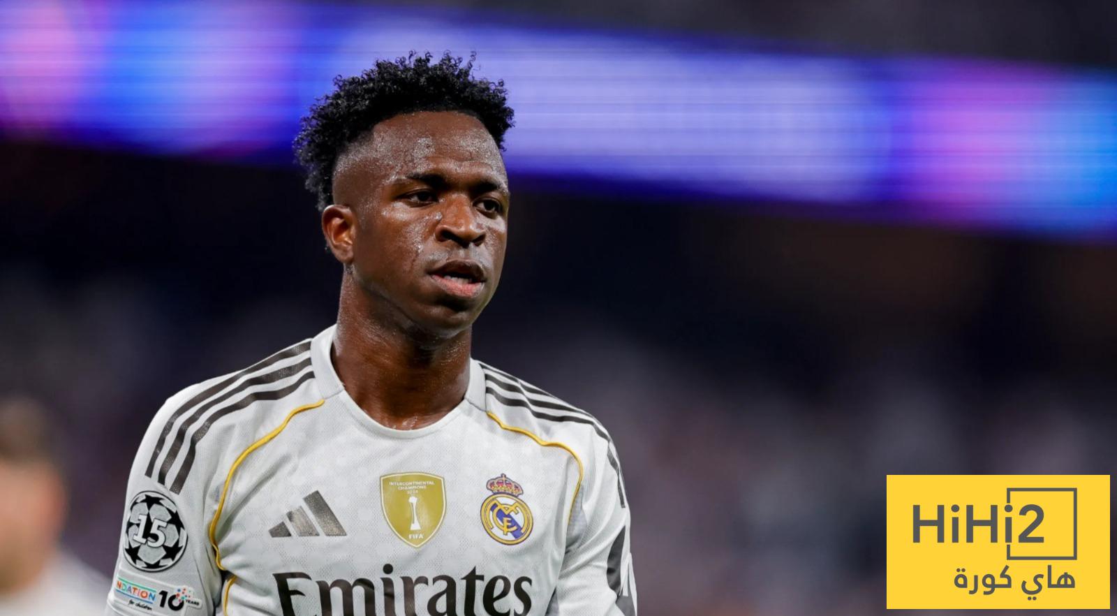 ريال مدريد يحسم موقفه من مطالب فينيسيوس المالية
