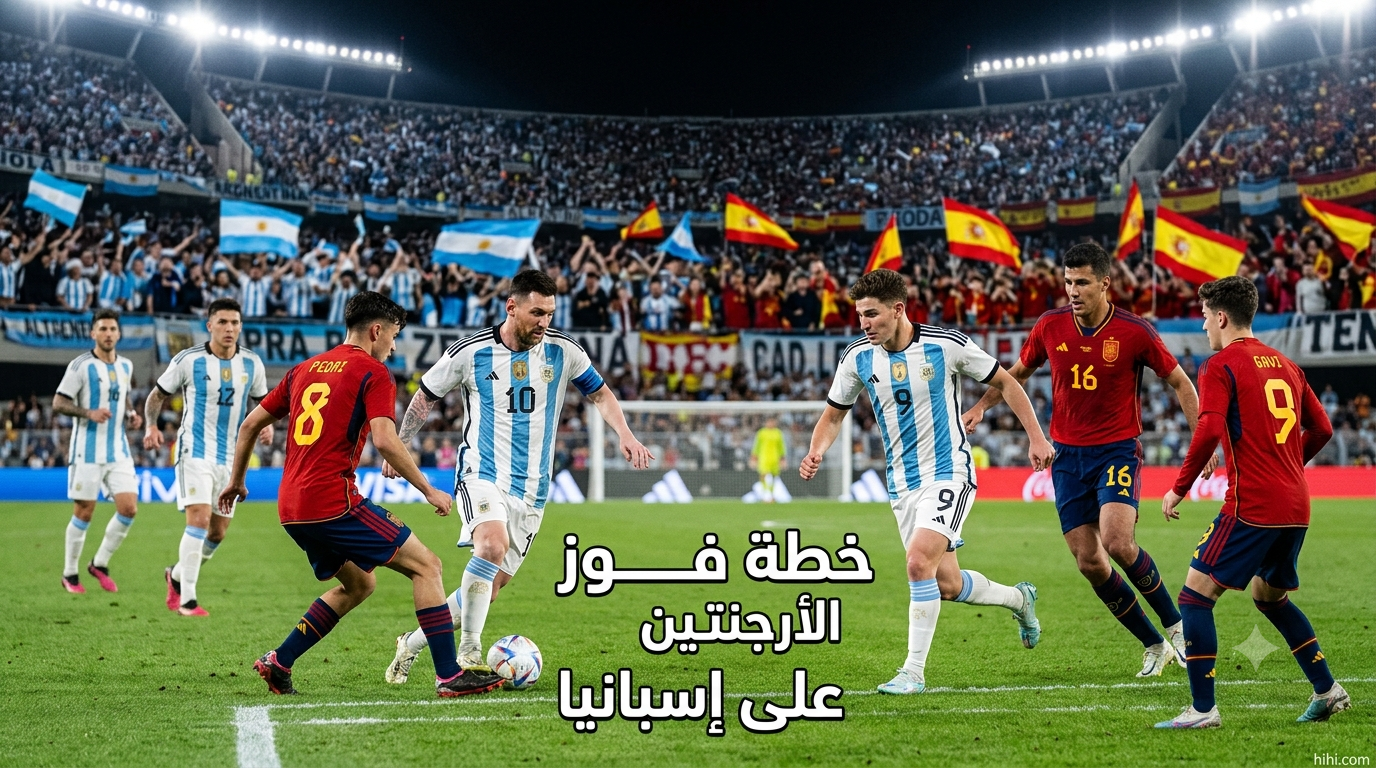 خطة فوز الأرجنتين بالمونديال !