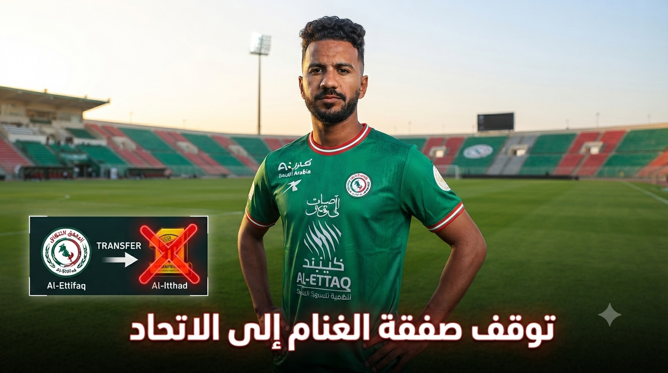 أسباب توقف انتقال خالد الغنام إلى الاتحاد