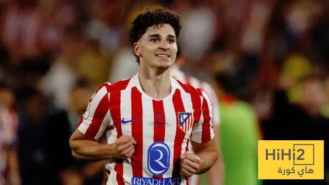 ألفاريز يتابع مع اخصائي نفسي .. اتلتيكو مدريد يدمر اللاعب