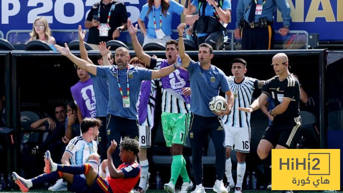اسبانيا افضل .. المنتخب الارجنتيني لا يلعب بنفس حماس مباراة انجلترا ..!