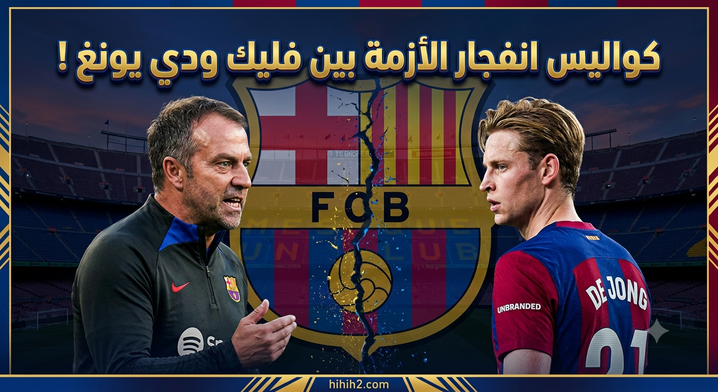 كواليس انفجار الأزمة بين فليك ودي يونغ !