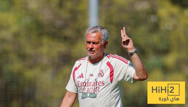 شاهد جدول ريال مدريد واول مباراة لمورينيو هذا اليوم