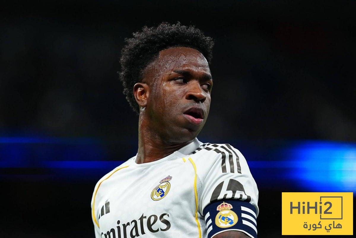 ملخص الساعات القادمة بين فينيسيوس وريال مدريد