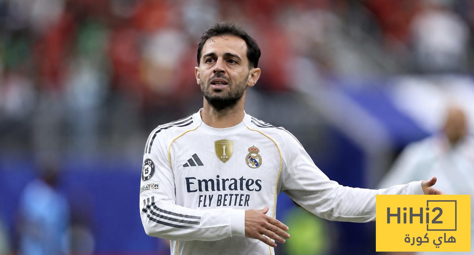 مورينيو يحدد المركز المفاجئ لـ برناردو سيلفا في ريال مدريد