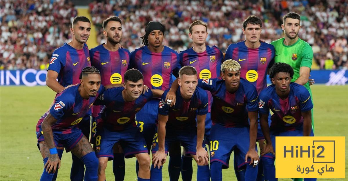 برشلونة يكرر الوصفة نفسها للموسم الخامس