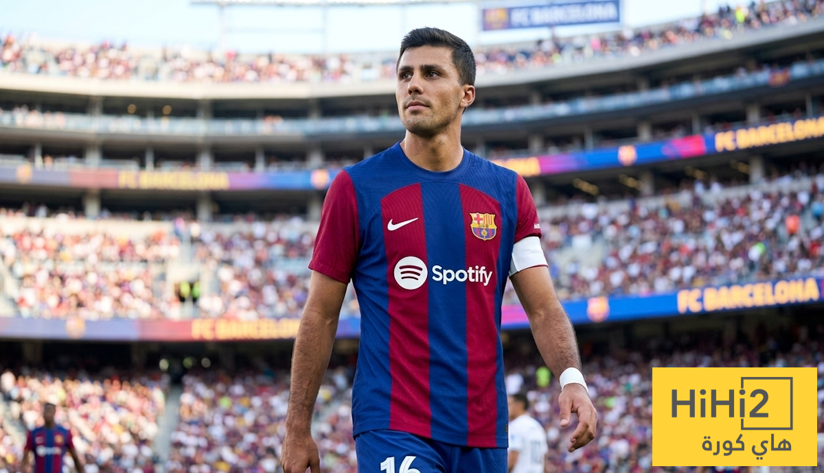 ولاء رودري لبرشلونة قد يجبر السيتي على تنازلات الميركاتو