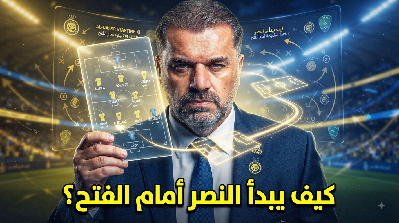 صورة : هذه تشكيلة النصر المتوقعة أمام الفتح في افتتاحية الدوري