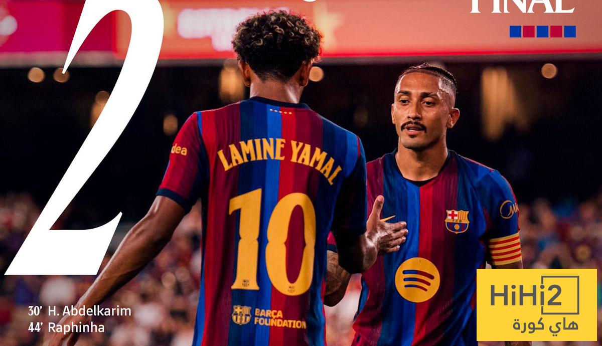 رسميا : برشلونة يتوج بكأس خوان غامبر بعد الفوز على الأهلي المصري