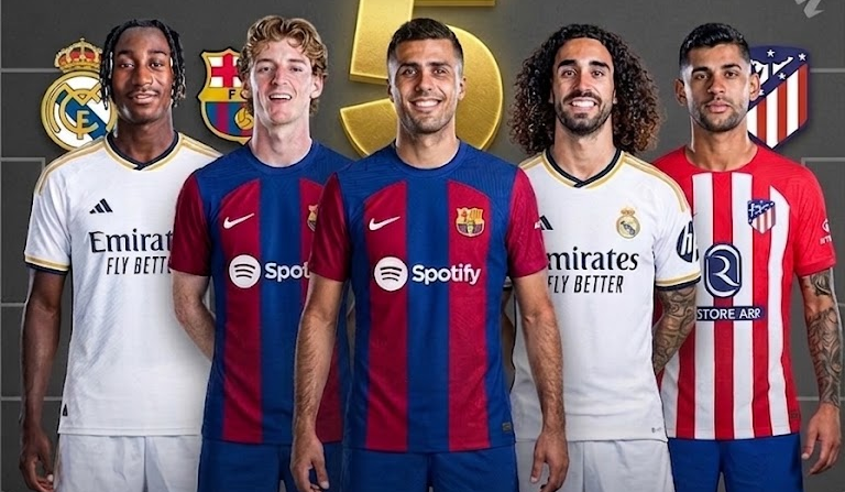 صورة : ريال مدريد وبرشلونة يكتسحان قائمة أغلى الصفقات في اوروبا