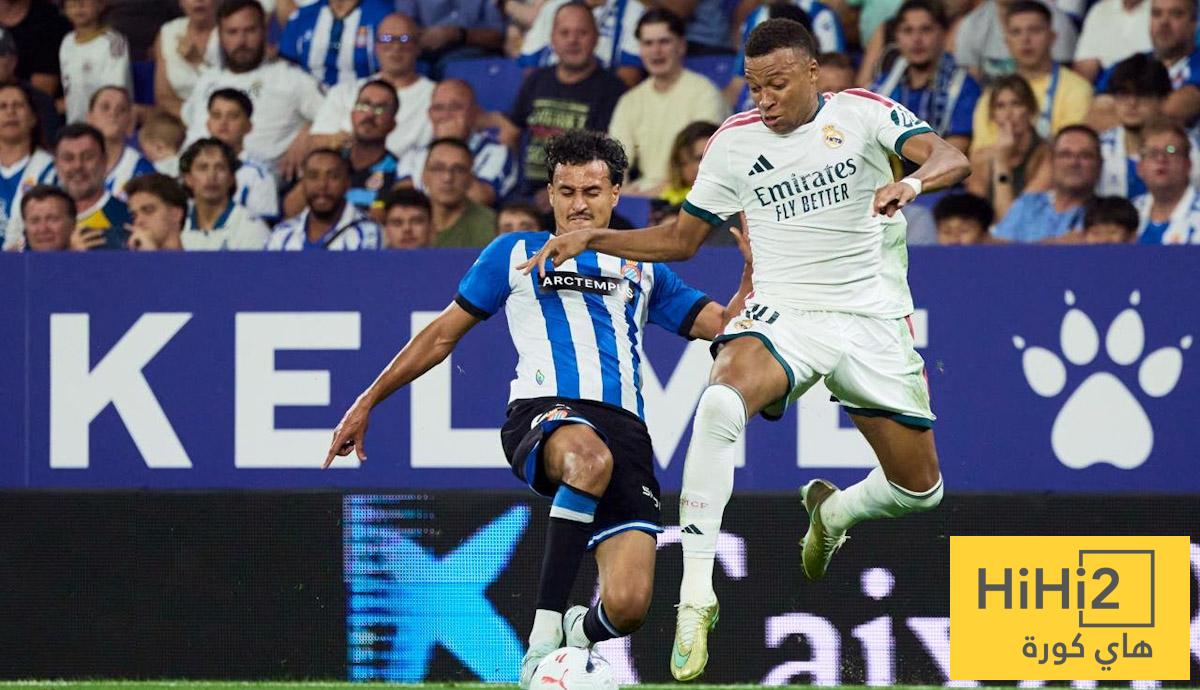 جدول ترتيب الدوري الإسباني بعد فوز ريال مدريد القاتل أمام إسبانيول