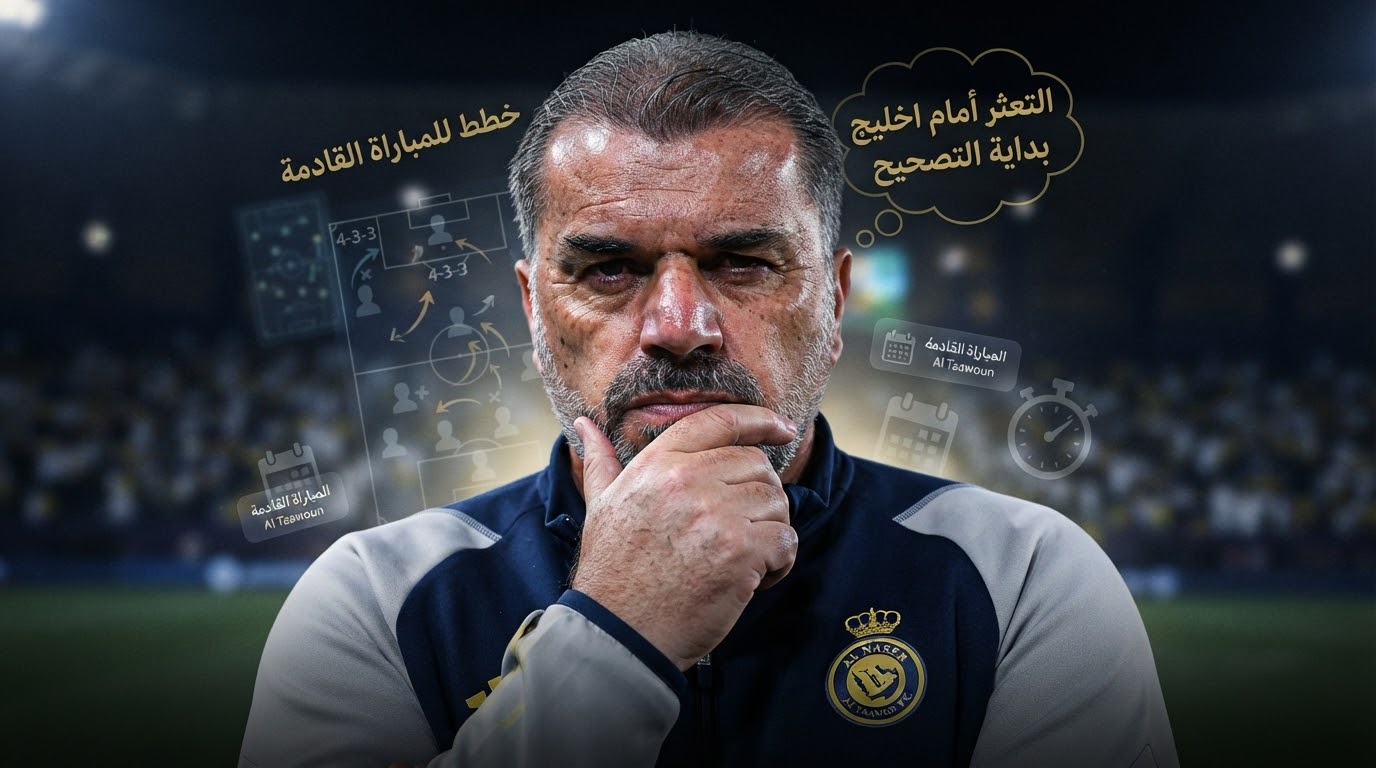 المباراة القادمة لـ النصر بعد التعثر أمام الخليج