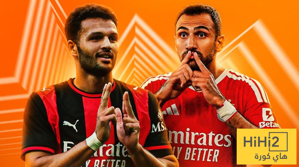 تفوق تاريخي يدعم ميلان أمام بنفيكا في الدوري الأوروبي