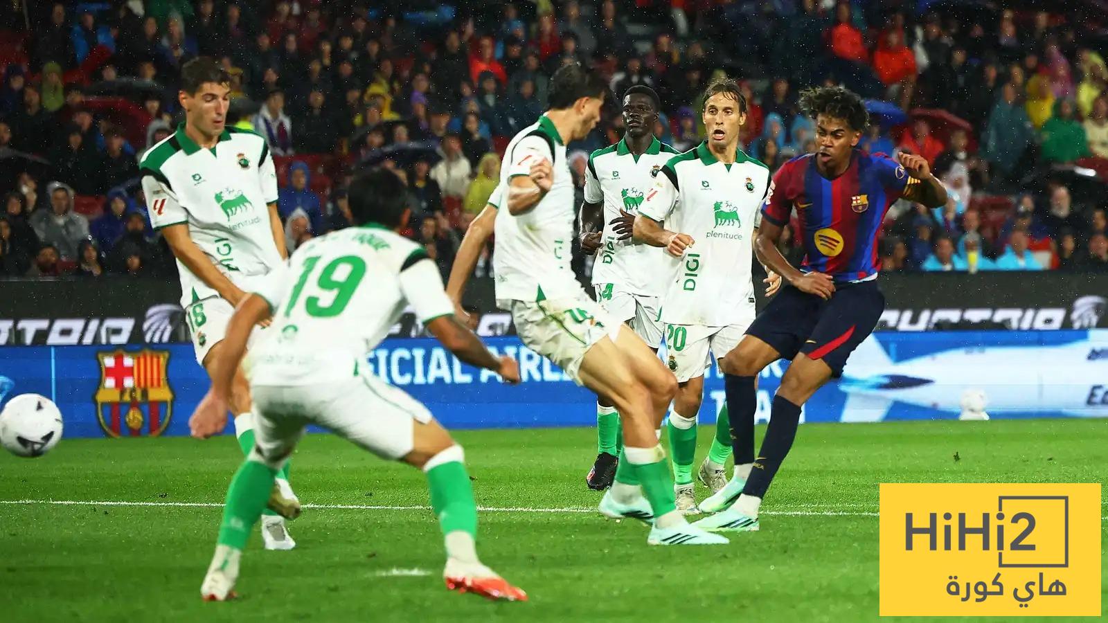 بعد سباعية راسينغ.. هل تتساهل أندية الدوري الإسباني أمام برشلونة؟