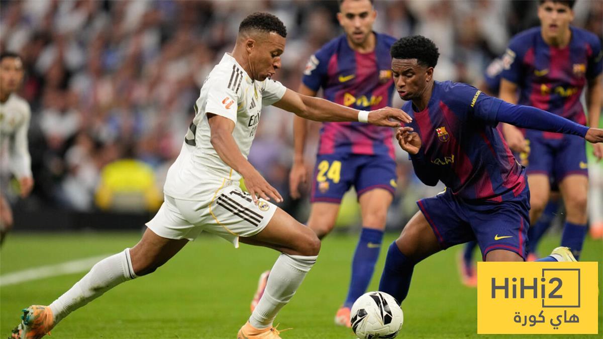 ريال مدريد يؤجل عودة مبابي بسبب برشلونة